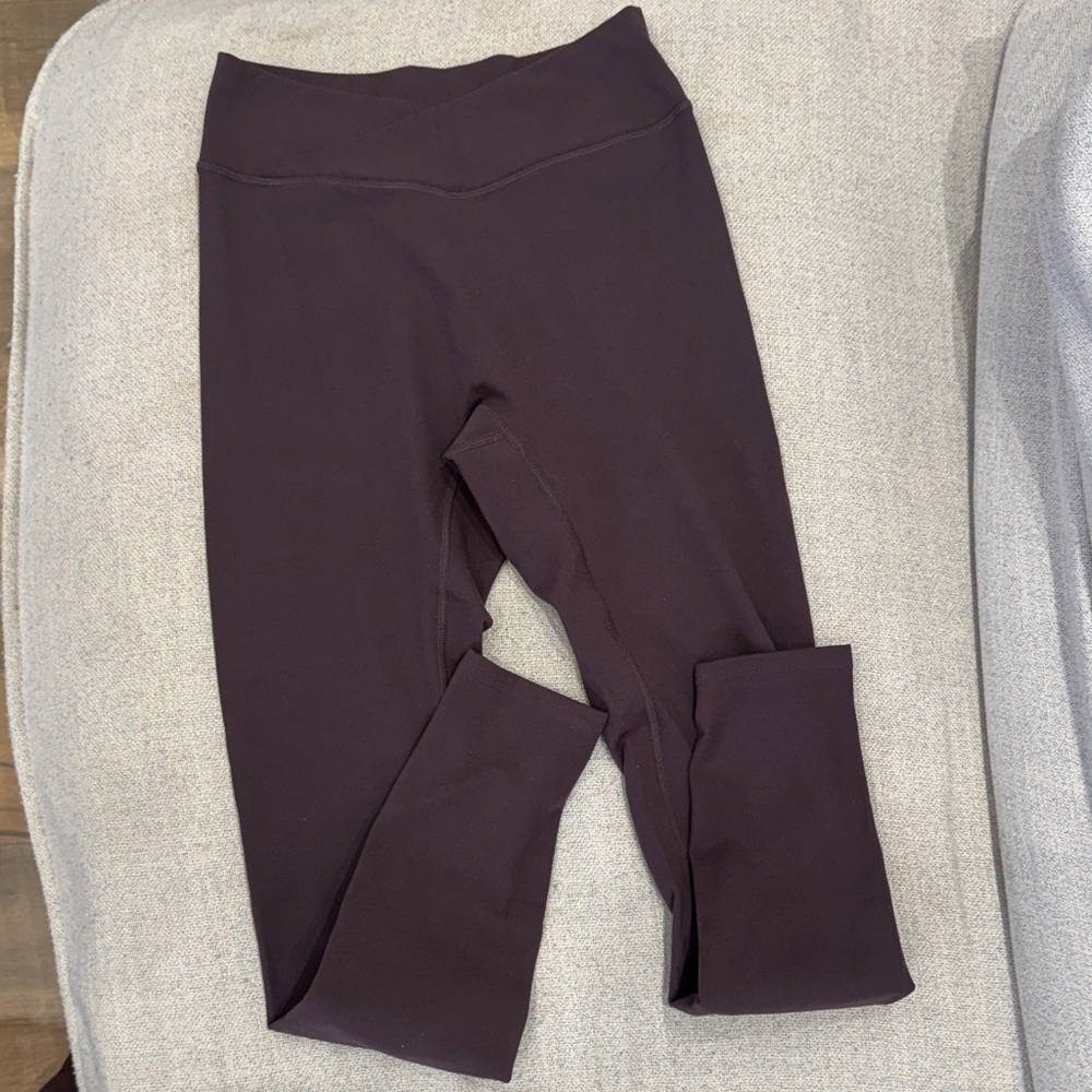 437 THE V LEGGING / ESPRESSO
